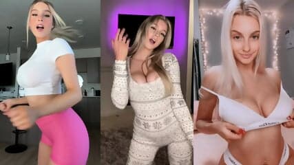 Csblondebombshell Tiktok Compilation Big Tits Therapy