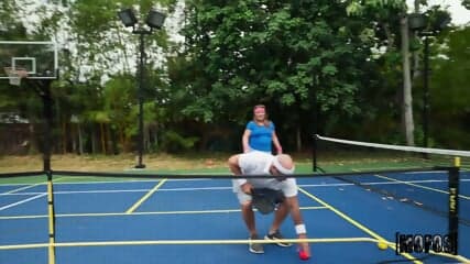 Pickleball Court Fuck With Hot Babe - Selena Ivy , Parker Ambrose
