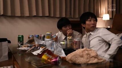 A slutty unmarried woman gets horny at a wedding after-party and eats all the men. She milks all the sperm!! Tsumugi Akari