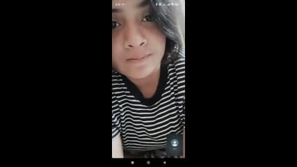 Busty gf video call