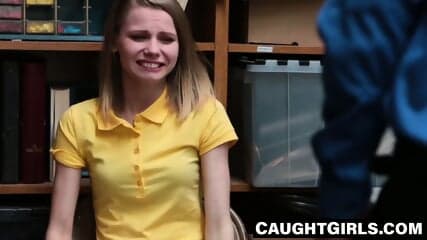 Catarina Petrov's intense pounding as a consequence of theft