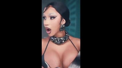 Cardi B Ebony Bitch Busty -money Song