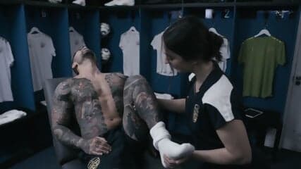 Private Locker Rooms With Zaawaadi And Juan Lucho