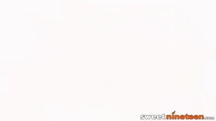 Young blonde teen loves riding big dicks such as this one