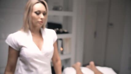 Milf Pays Masseur To Fuck Boss - Karina King